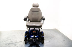 Pride Jazzy Select 6 Used Electric Wheelchair Powerchair Indoor Outdoor MWD Blue
