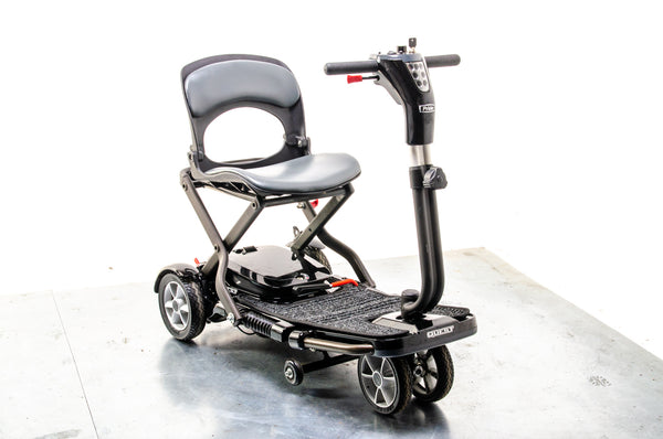 Pride Quest Lightweight Lithium Folding Travel Used Mobility Scooter Small Transportable Car 13410