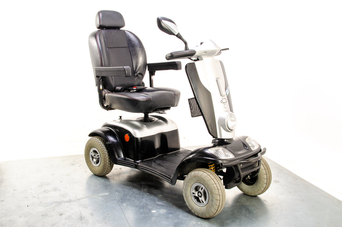 Kymco Maxi Off-Road All-Terrain Used Mobility Scooter 8mph Large Road Legal Black Silver Main image