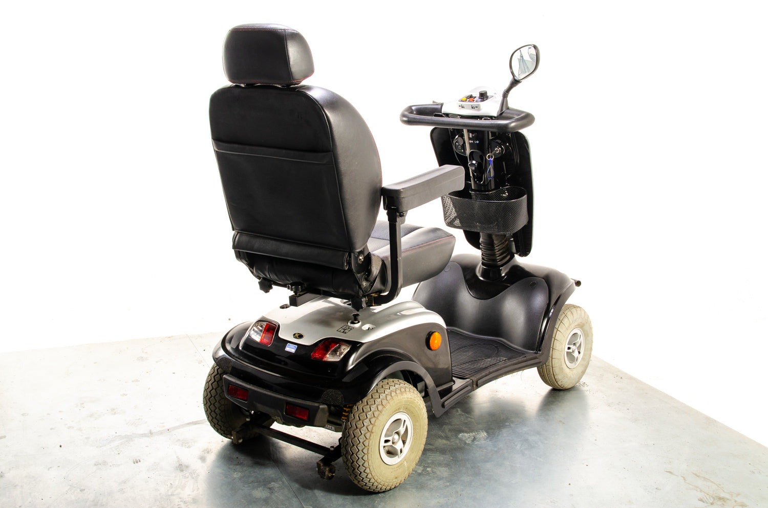 Kymco Maxi Off-Road All-Terrain Used Mobility Scooter 8mph Large Road Legal Black Silver