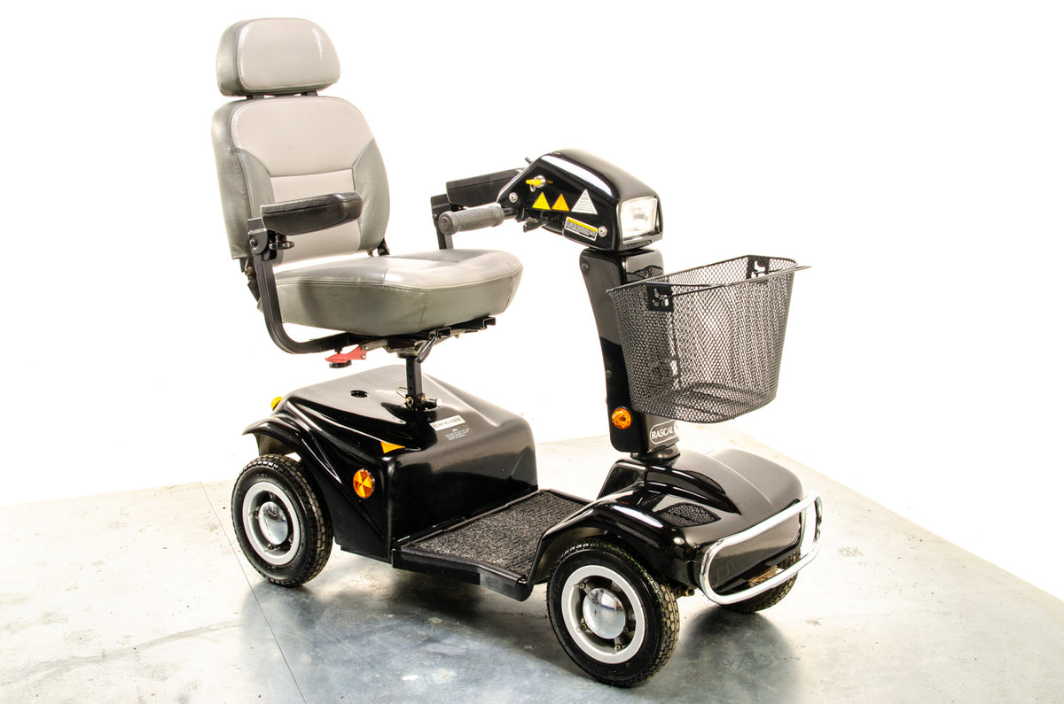 Rascal 388XL All-Terrain Used Electric Mobility Scooter 6mph Road Legal Pavement Comfy Black 13415 Main image