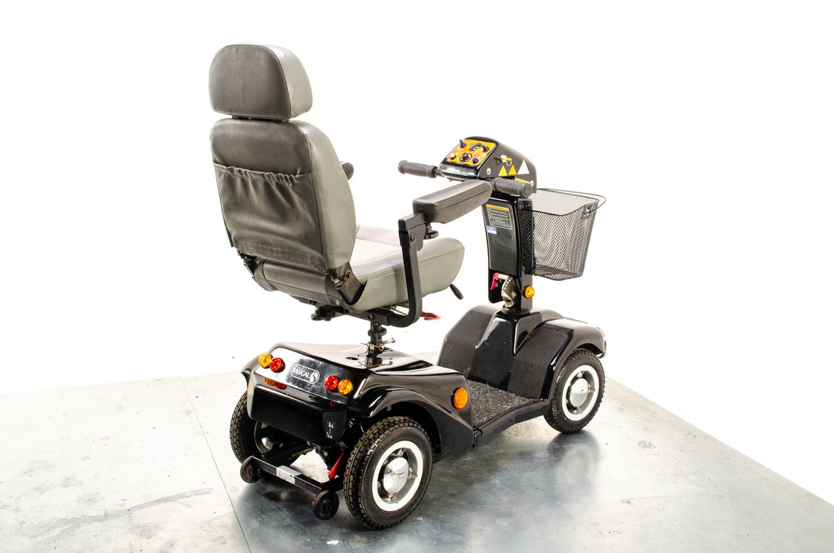 Rascal 388XL All-Terrain Used Electric Mobility Scooter 6mph Road Legal Pavement Comfy Black 13415