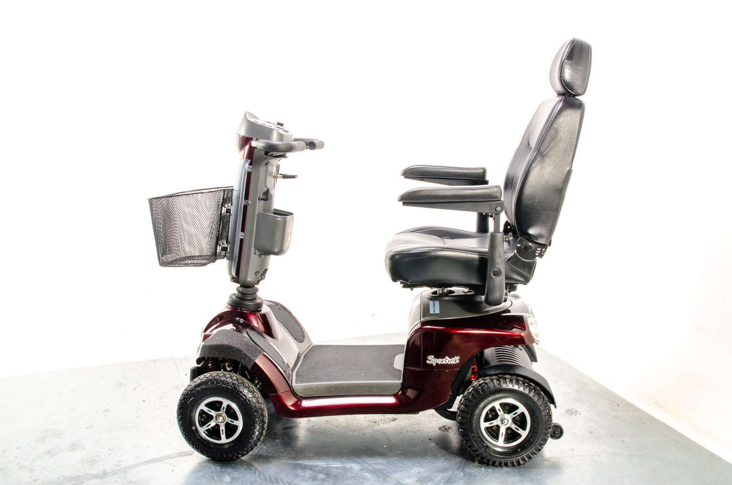 Excel Sportrek All-Terrain Off-Road Used Mobility Scooter 8mph Road Pneumatic Van Os Midsize Pavement 13369