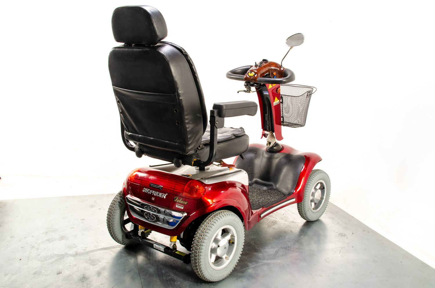 Shoprider Cordoba Off-Road All-Terrain Used Mobility Scooter Large 8mph Roma Red 13416