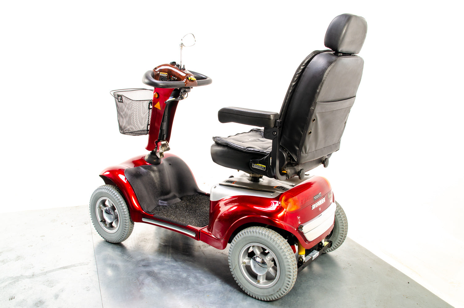 Shoprider Cordoba Off-Road All-Terrain Used Mobility Scooter Large 8mph Roma Red 13416