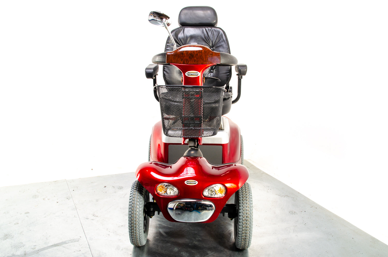 Shoprider Cordoba Off-Road All-Terrain Used Mobility Scooter Large 8mph Roma Red 13416 Secondary image