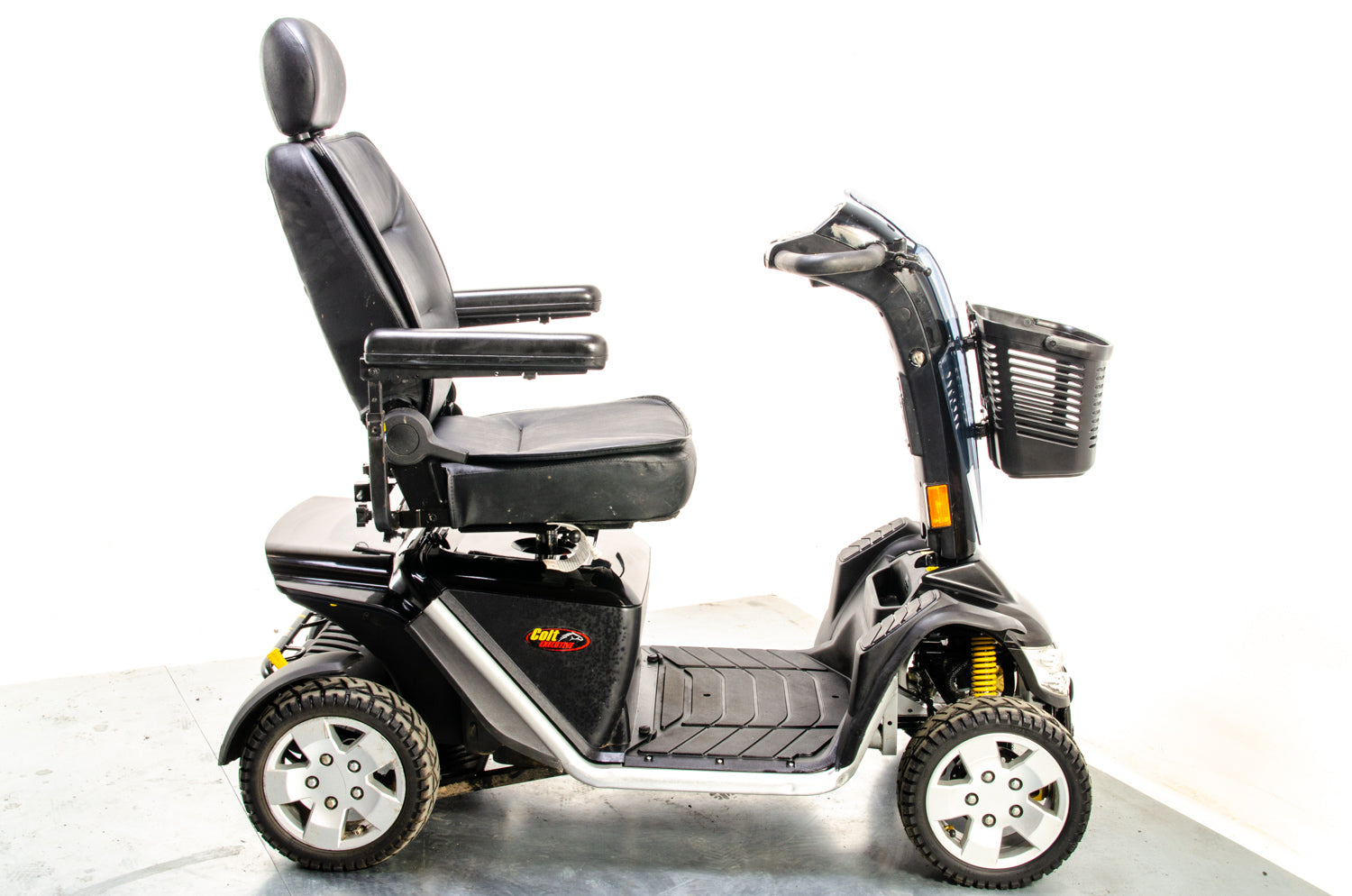 Pride Colt Executive Used Mobility Scooter All-Terrain Off-Road 8mph Road Legal Black 13417