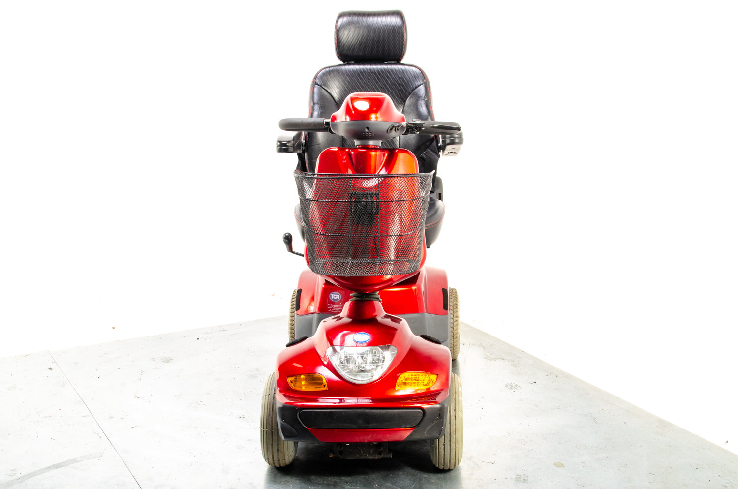 TGA Sonet Used Mobility Scooter 6mph Road Pavement 25 Stone Comfy Red 13374 Secondary image