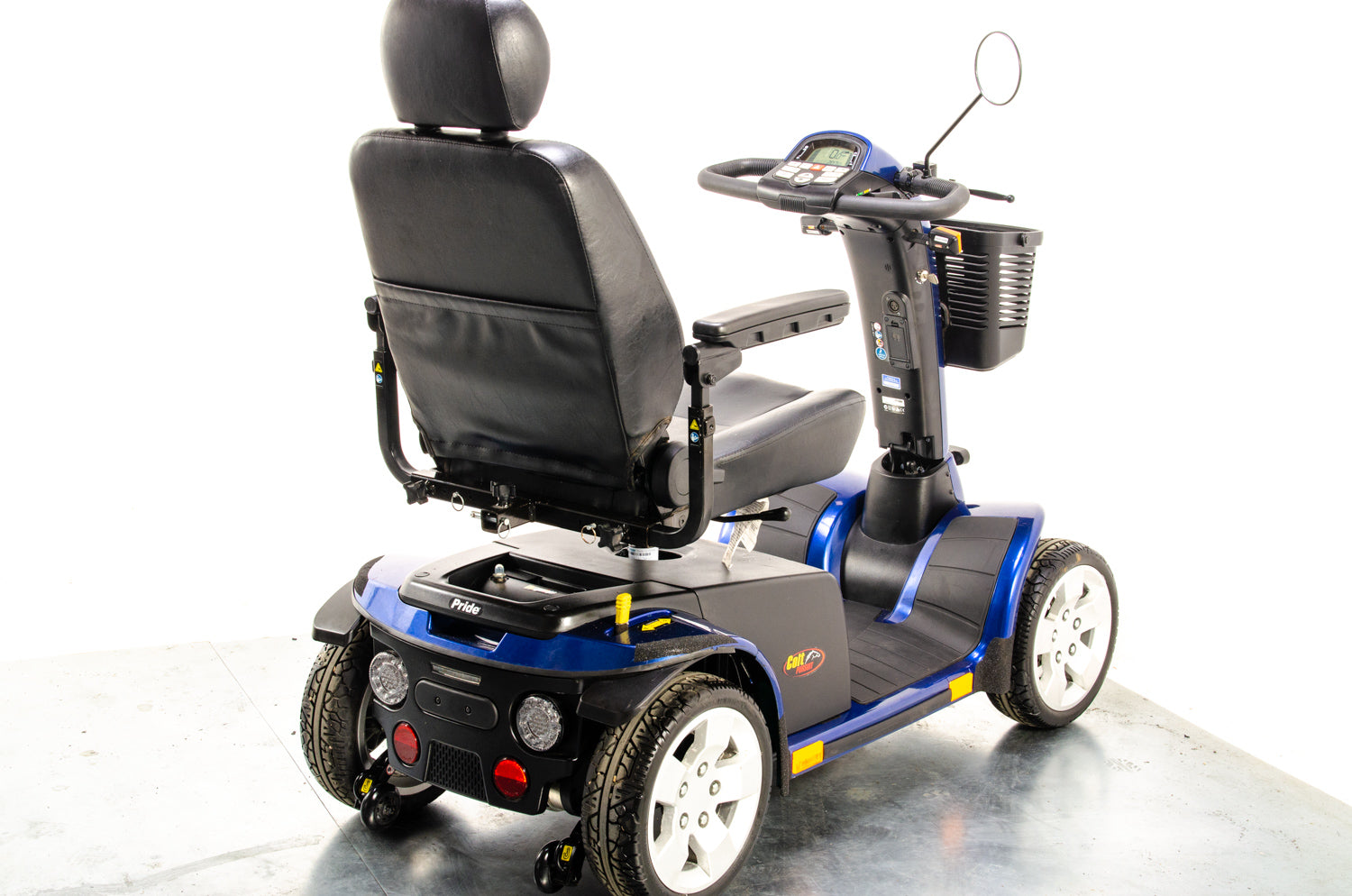 Pride Colt Pursuit All-Terrain Off-Road Used Mobility Scooter 8mph Transportable Large Off-Road Road Legal Blue 03527