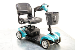 Veo Sport Used Electric Mobility Scooter Small Portable Lightweight Transportable Boot Turquoise 13529