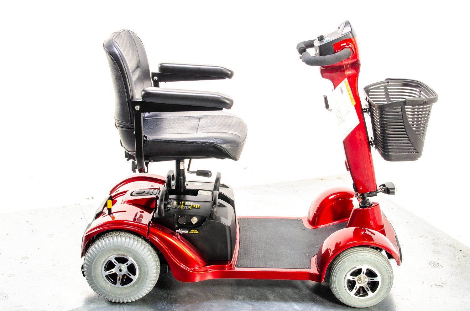 New Roma Sorrento Mobility Scooter Transportable Boot Travel Red