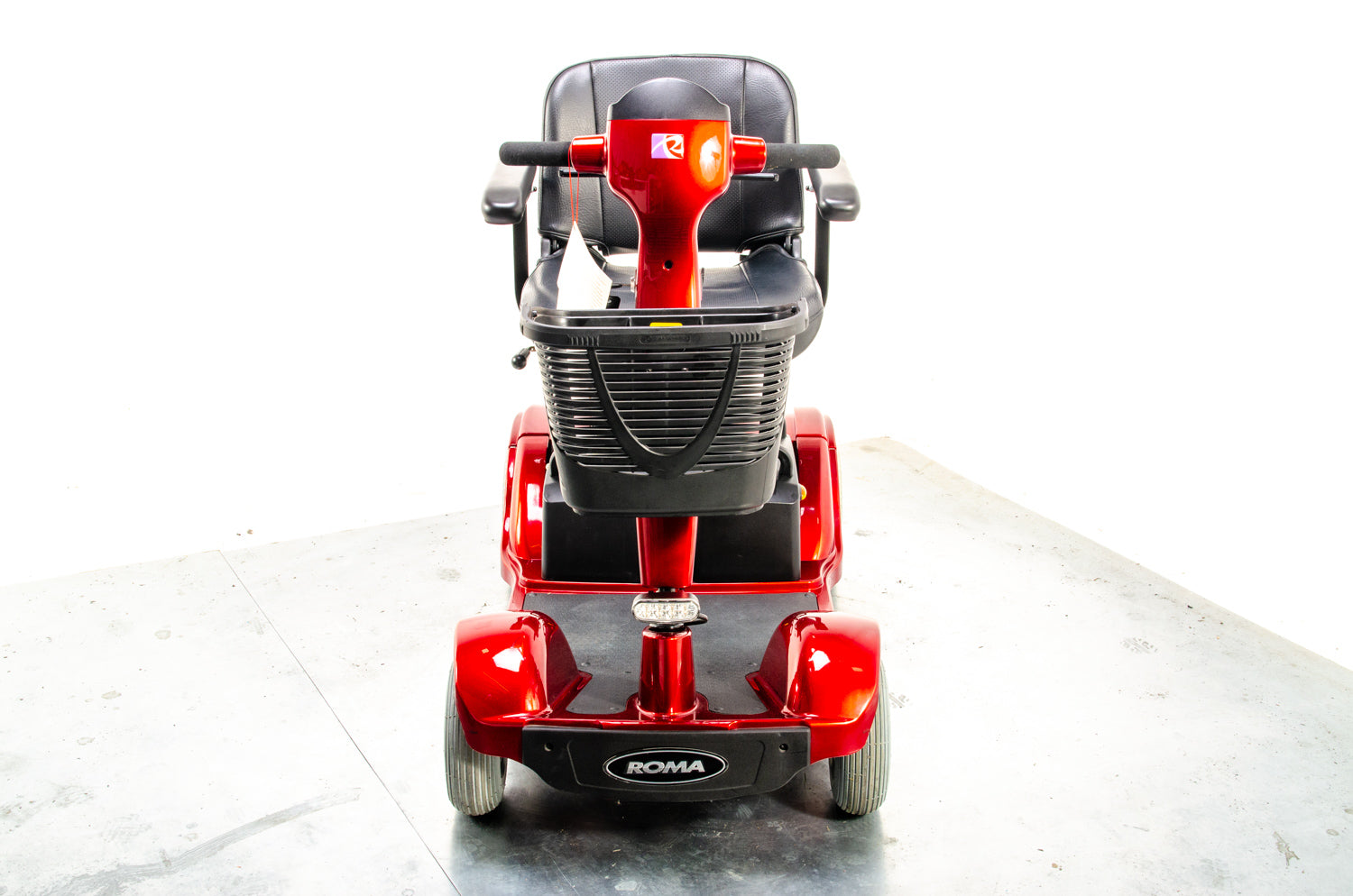 New Roma Sorrento Mobility Scooter Transportable Boot Travel Red Secondary image
