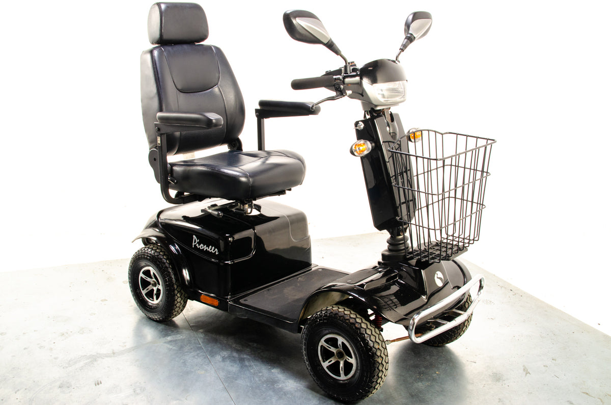 Rascal Pioneer Used Electric Mobility Scooter 8mph All-Terrain Suspension Off-Road Black 03547