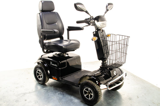 Rascal Pioneer Used Electric Mobility Scooter 8mph All-Terrain Suspension Off-Road Black 03547 1500