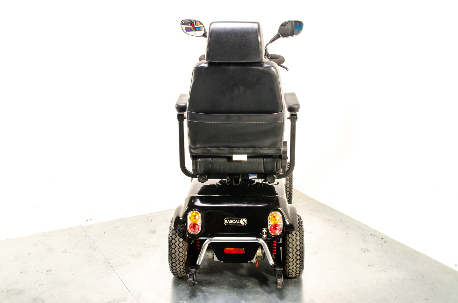 Rascal Pioneer Used Electric Mobility Scooter 8mph All-Terrain Suspension Off-Road Black 03547