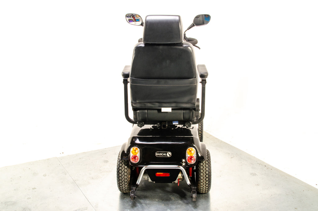 Rascal Pioneer Used Electric Mobility Scooter 8mph All-Terrain Suspension Off-Road Black 03547