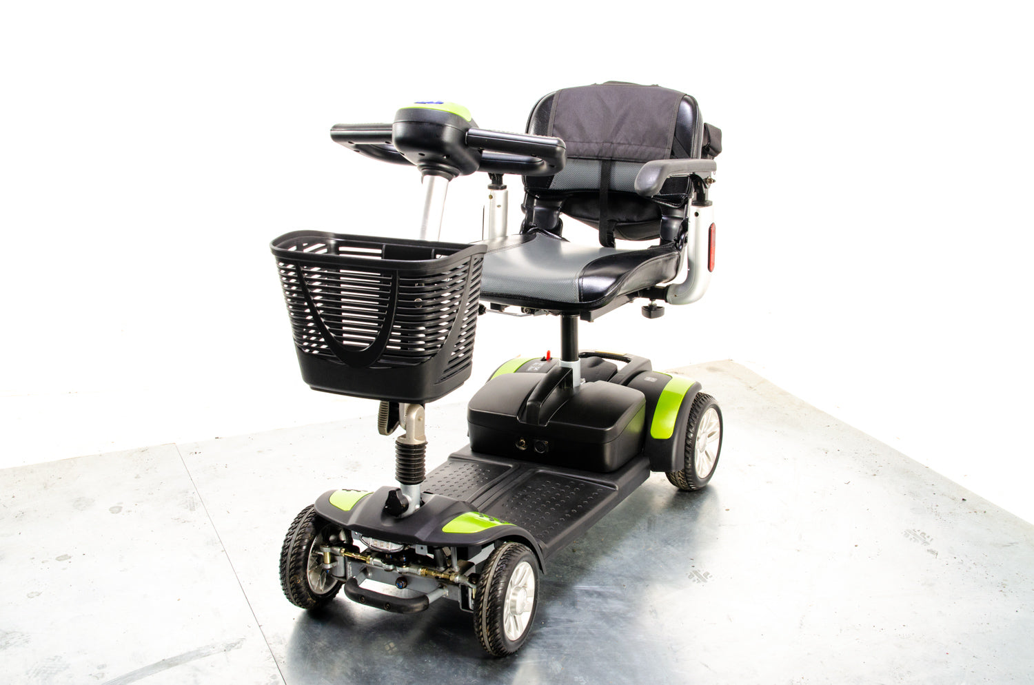 New TGA Eclipse Mobility Scooter Small Transportable Boot Folding Light Green 03532