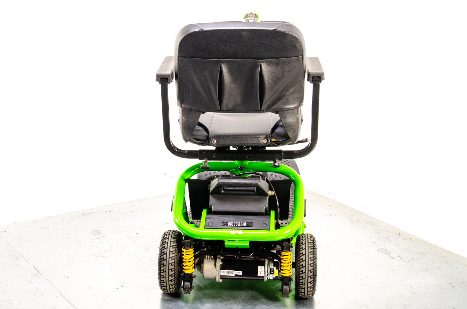 Monarch Mini 4 Plus Used Mobility Scooter Small Transportable Pneumatic Tyres Parks Green 13375