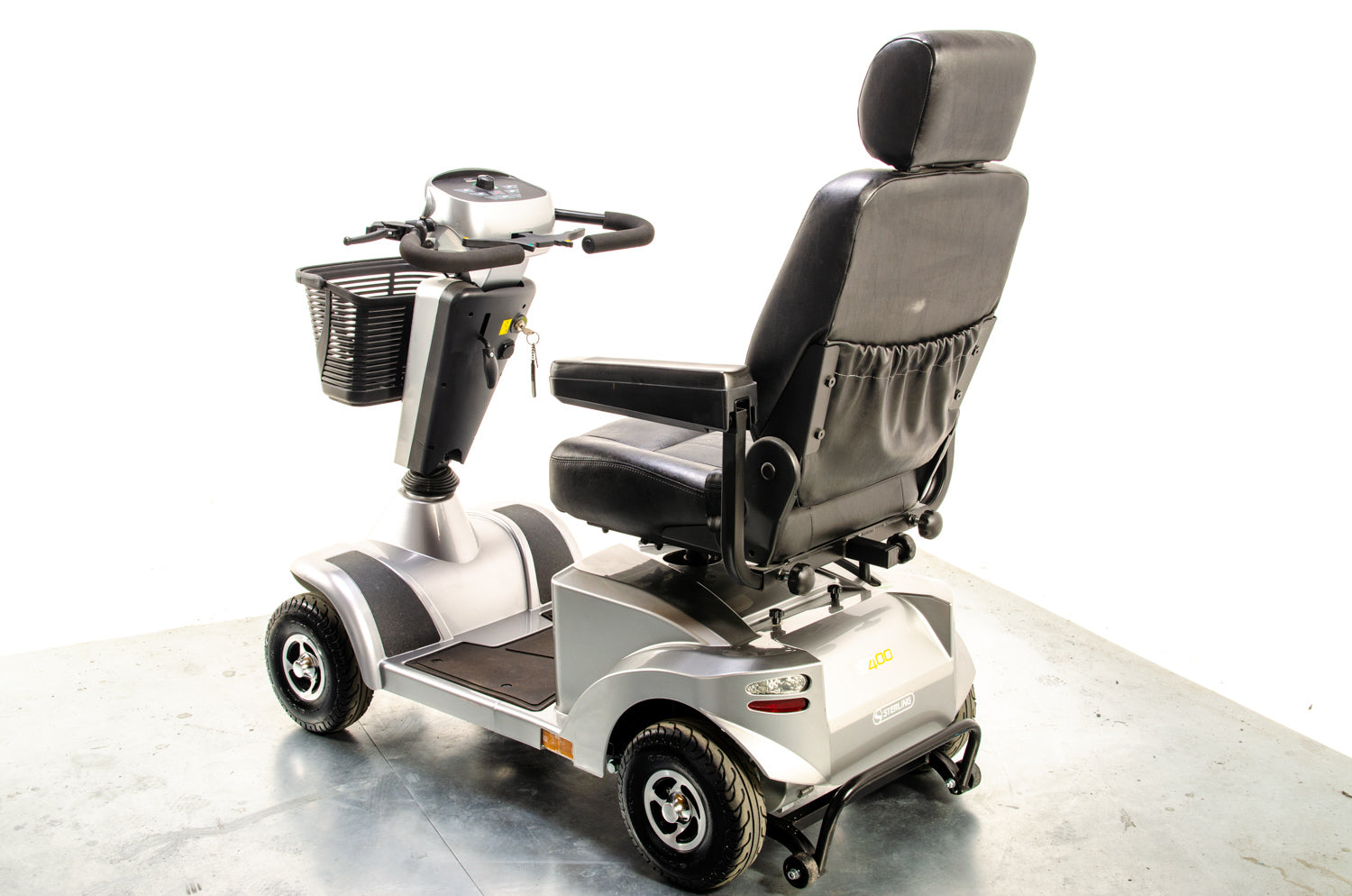 New Sterling S400 Mobility Scooter All-Terrain 4mph Midsize Pneumatic Pavement