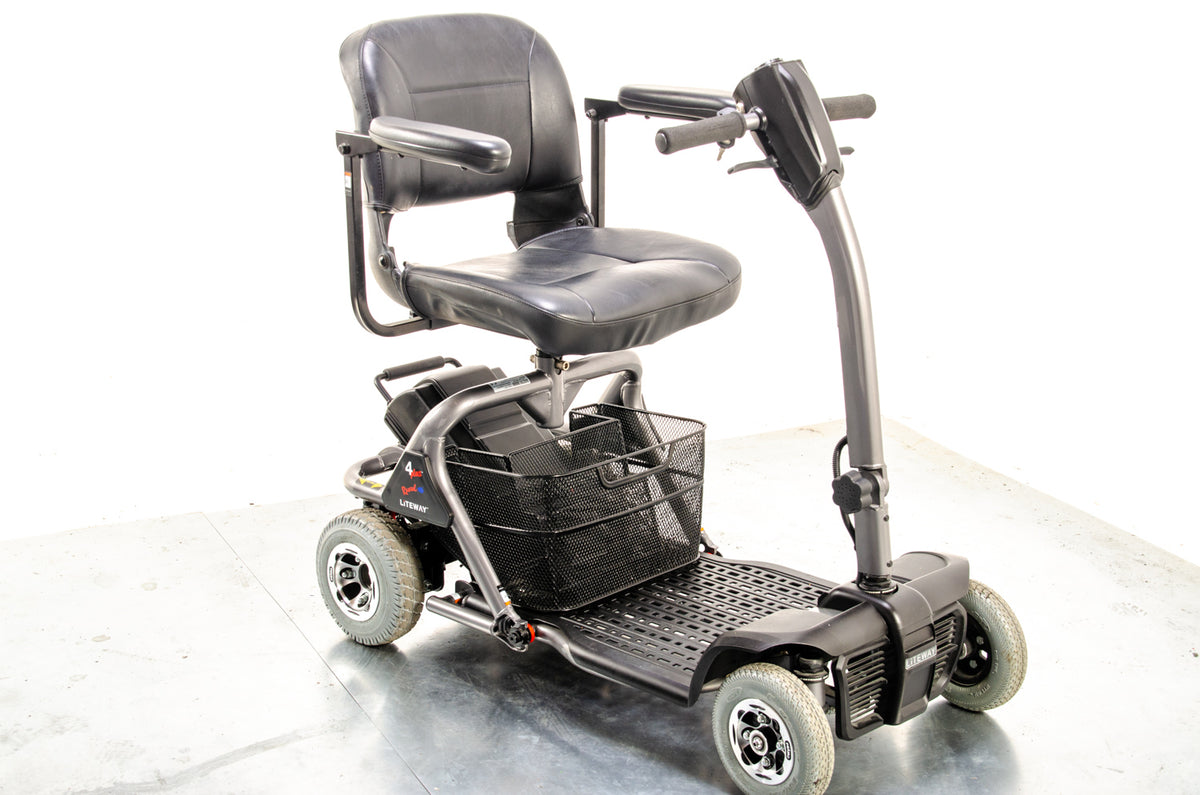 Rascal Liteway 4 Plus Used Electric Mobility Scooter Folding Transportable Boot 13535 Main image