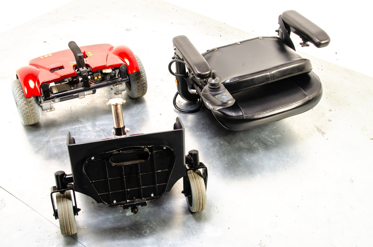 New Rascal P321 Electric Wheelchair Powerchair Compact Lightweight Transportable Secondary image