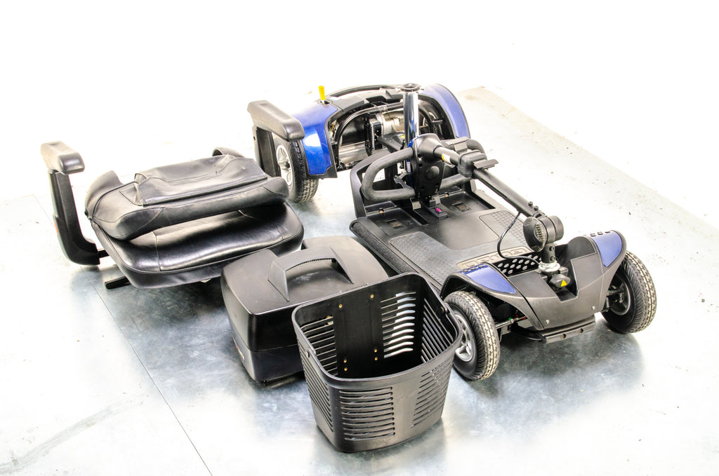Pride Go-Go Elite Traveller Plus Used Mobility Scooter Small Transportable Lightweight Travel Car 13377