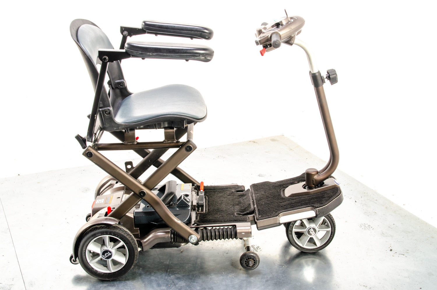 TGA Minimo Used Mobility Scooter Small Compact Folding Travel Lithium Battery Lightweight 13436