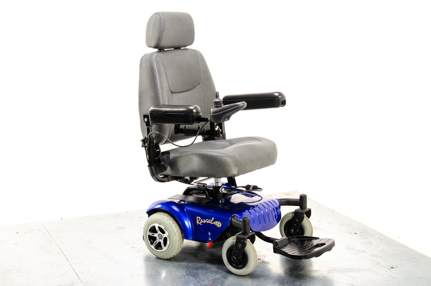 Rascal P320 Compact Electric Wheelchair Powerchair Used Small Indoor B ...