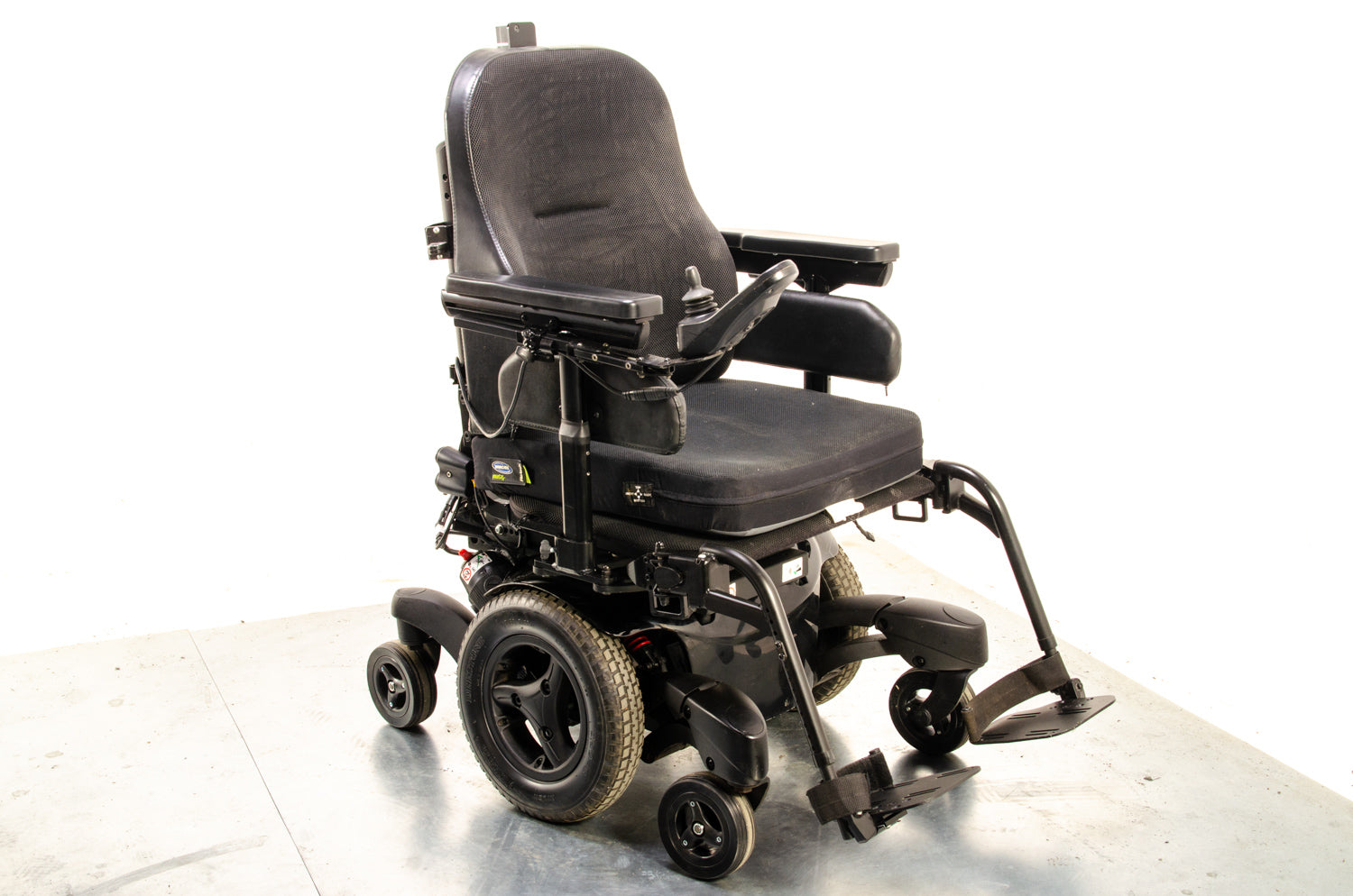 Quickie Jive M Electric Wheelchair Powerchair Riser Tilt Powered Sunrise Medical