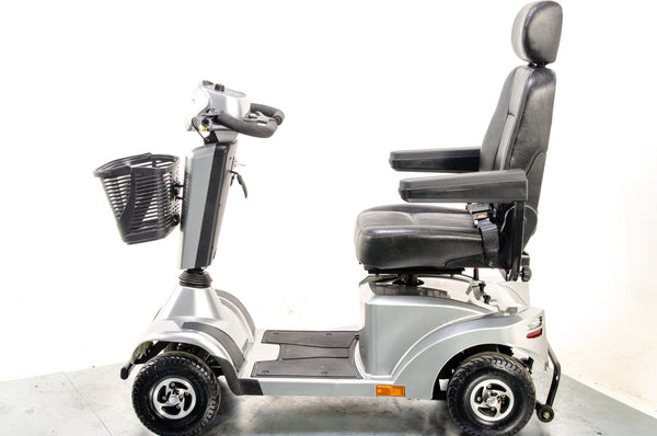 Sunrise Medical Sterling S400 Used Mobility Scooter Silver Midsize Pneumatic Pavement 13544