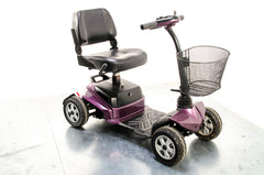 Drive Zen Used Mobility Scooter Transportable Boot All-Terrain Purple 4mph Solid Tyres