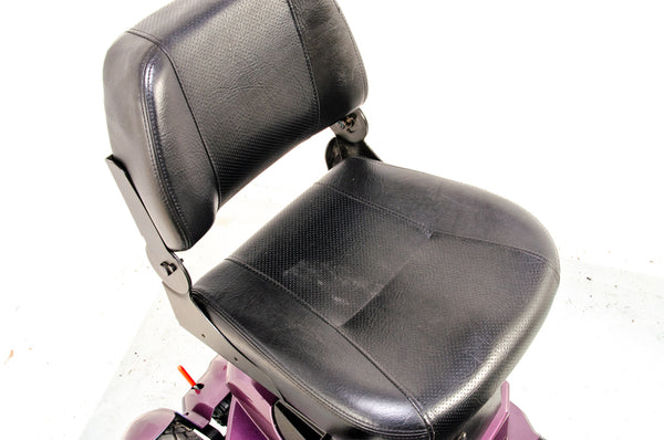 Drive Zen Used Mobility Scooter Transportable Boot All-Terrain Purple 4mph Solid Tyres