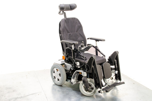 Invacare Storm 4 Electric Wheelchair Powerchair Power Riser Tilt Elevating Leg Rests Used Second Hand 13543