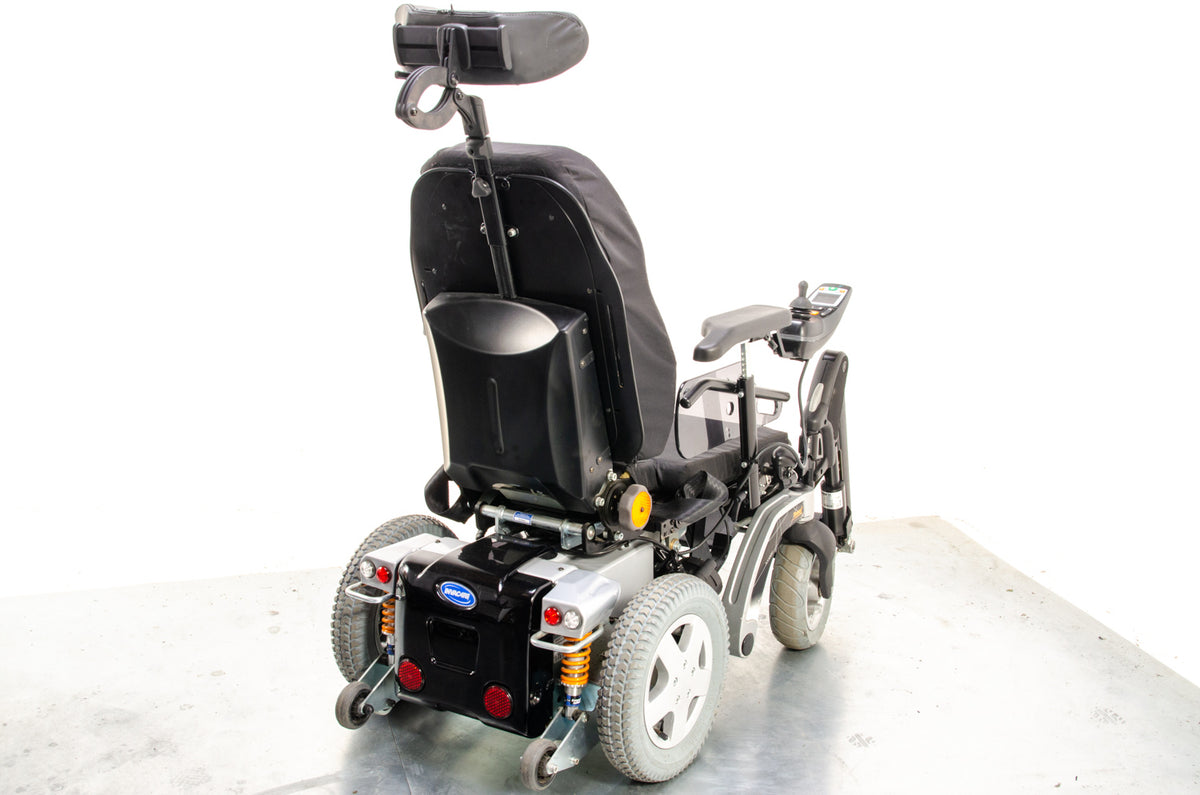 Invacare Storm 4 Electric Wheelchair Powerchair Power Riser Tilt Elevating Leg Rests Used Second Hand 13543