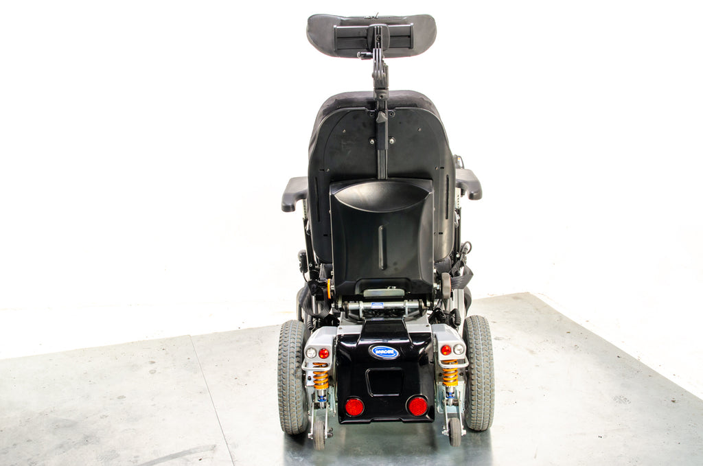 Invacare Storm 4 Electric Wheelchair Powerchair Power Riser Tilt Elevating Leg Rests Used Second Hand 13543