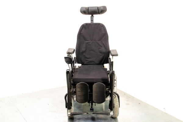 Invacare Storm 4 Electric Wheelchair Powerchair Power Riser Tilt Elevating Leg Rests Used Second Hand 13543