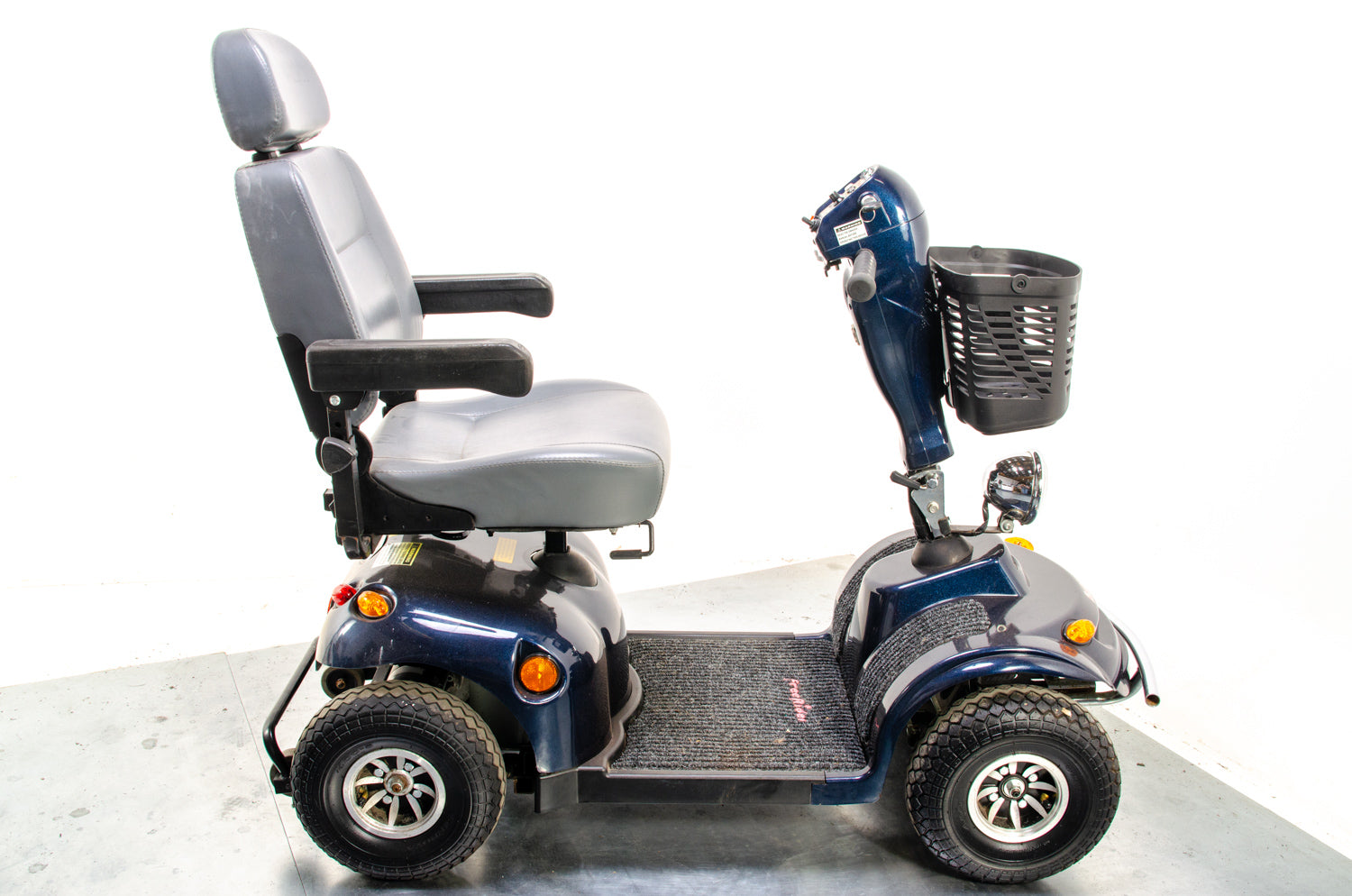 Freerider Kensington S Used Mobility Scooter Midsize All-Terrain Pavement Road Legal Blue 13383