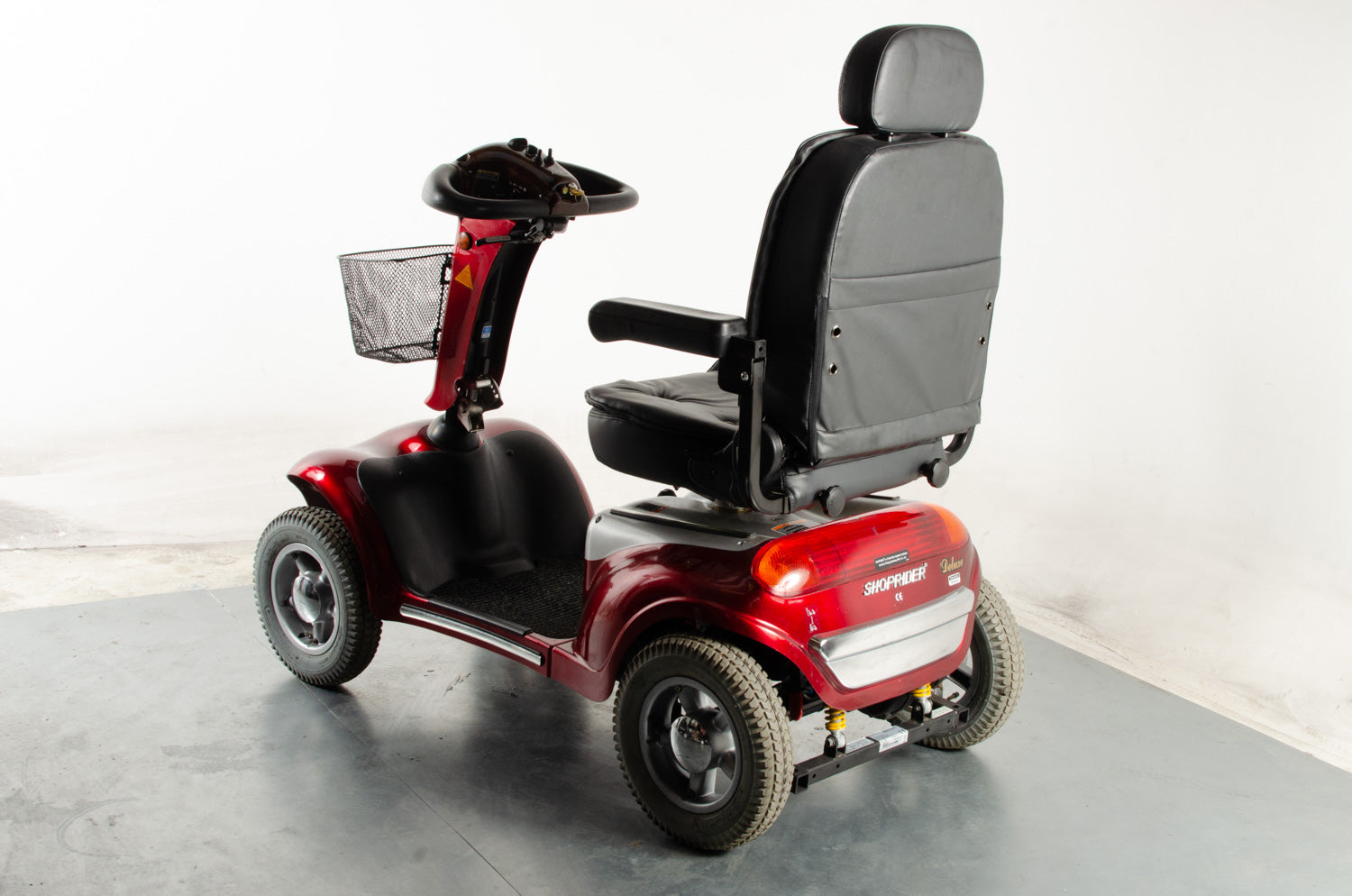 Shoprider Cordoba Off-Road All-Terrain Used Mobility Scooter Large 8mph Roma Red 12194