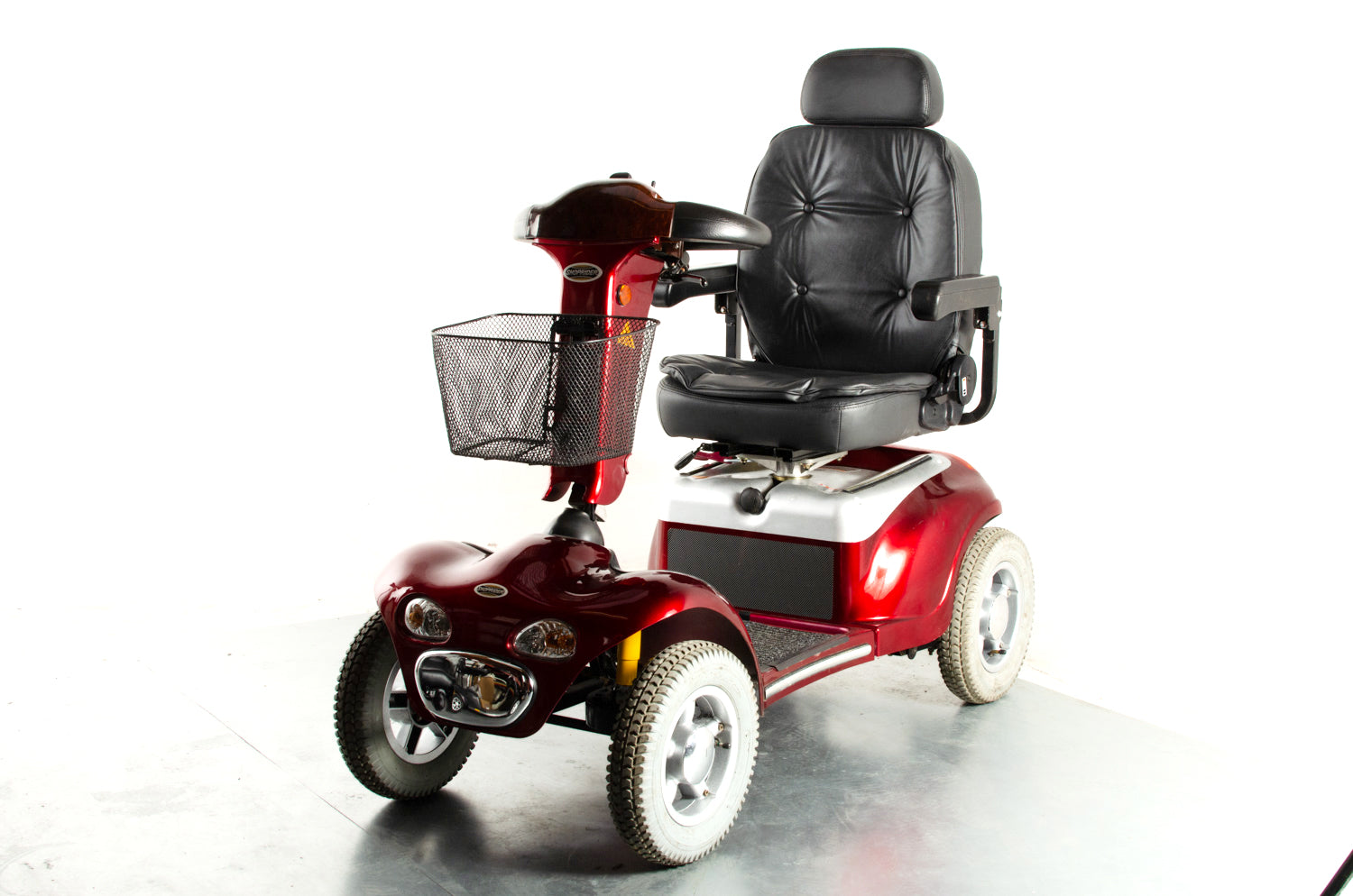 Shoprider Cordoba Off-Road All-Terrain Used Mobility Scooter Large 8mph Roma Red 12194