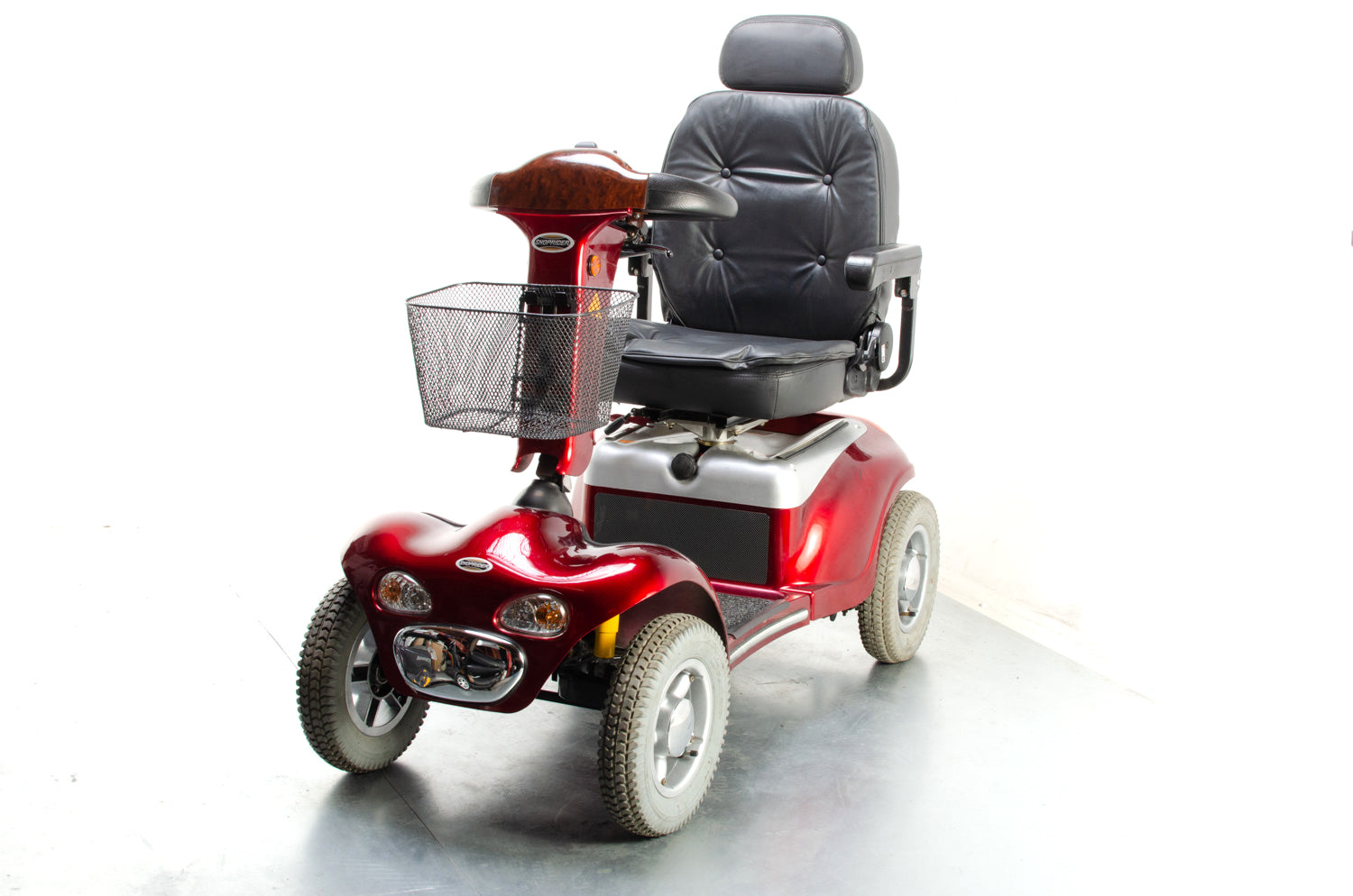 Shoprider Cordoba Off-Road All-Terrain Used Mobility Scooter Large 8mph Roma Red 12194