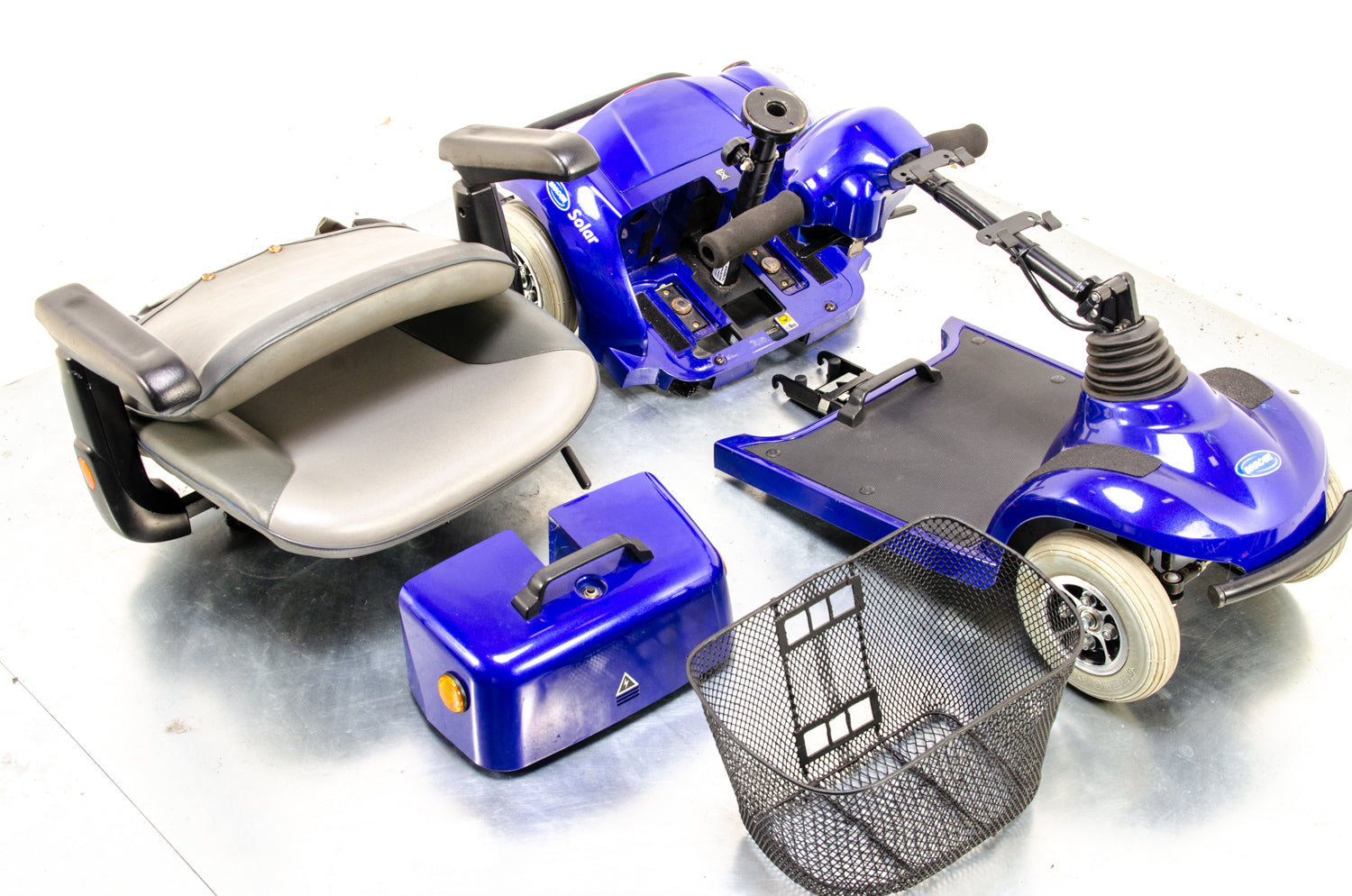 Invacare Solar Used Mobility Scooter Small Portable Travel Boot Lightweight Secondary image
