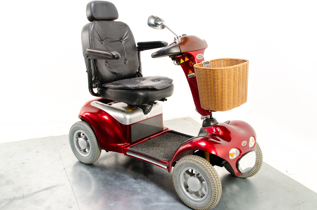 Shoprider Cordoba Off-Road All-Terrain Used Mobility Scooter Large 8mph Roma Red 13954