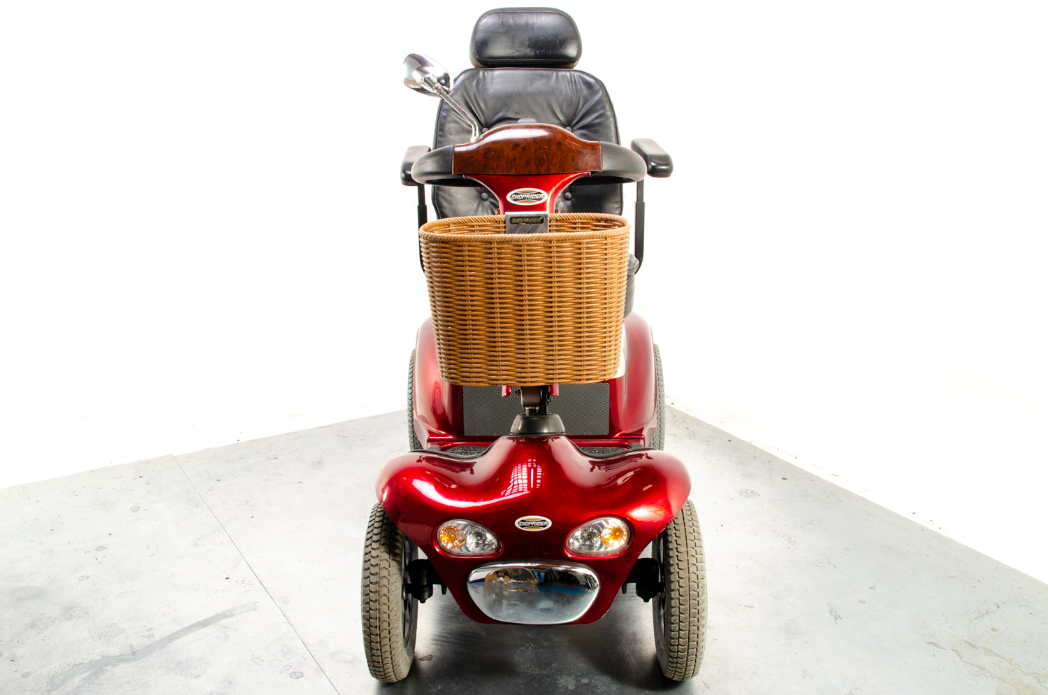 Shoprider Cordoba Off-Road All-Terrain Used Mobility Scooter Large 8mph Roma Red 13954 Secondary image