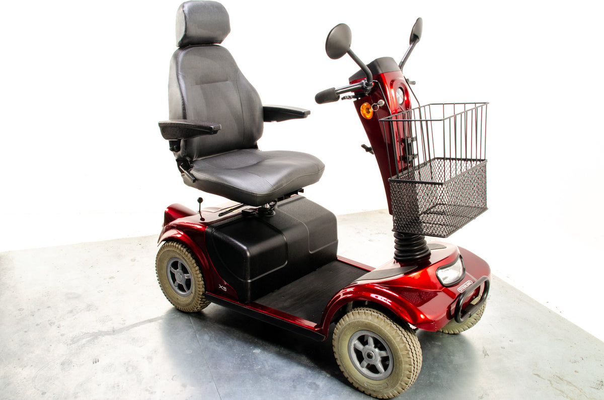 Sunrise Medical Elite XS Used Mobility Scooter 8mph Large All-Terrain Comfy Red Main image