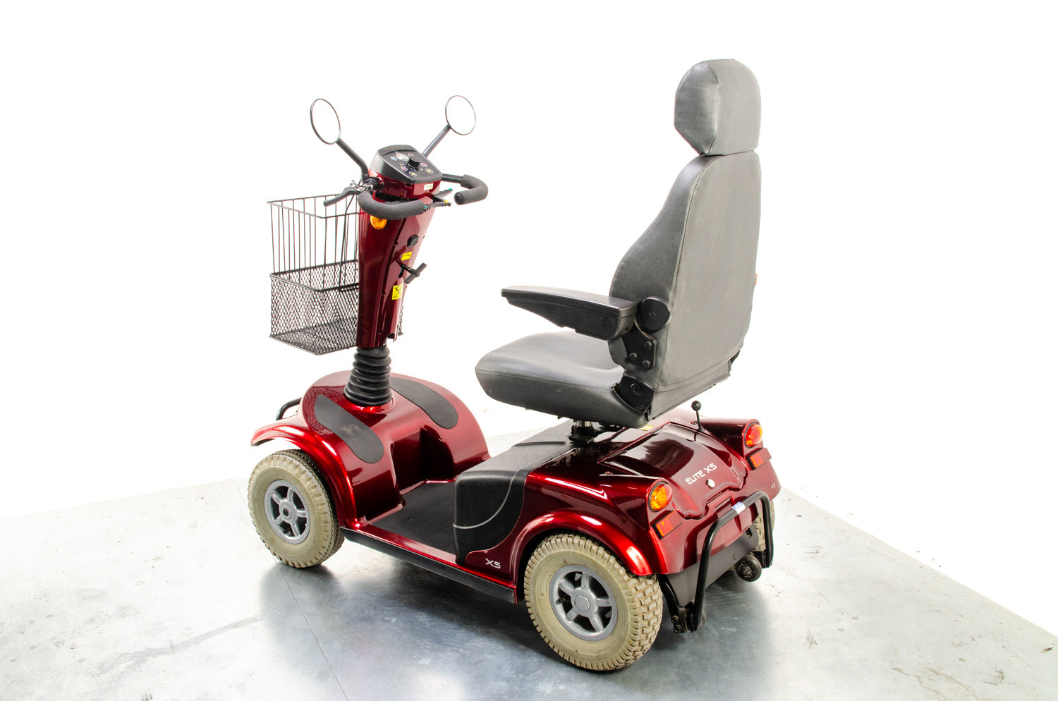 Sunrise Medical Elite XS Used Mobility Scooter 8mph Large All-Terrain Comfy Red