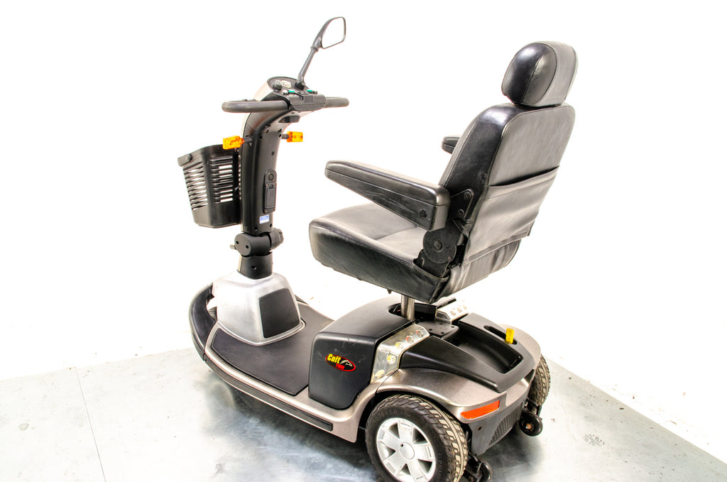 Pride Colt Twin Used Electric Mobility Scoter Transportable Trike Pavement Travel Blue 13955