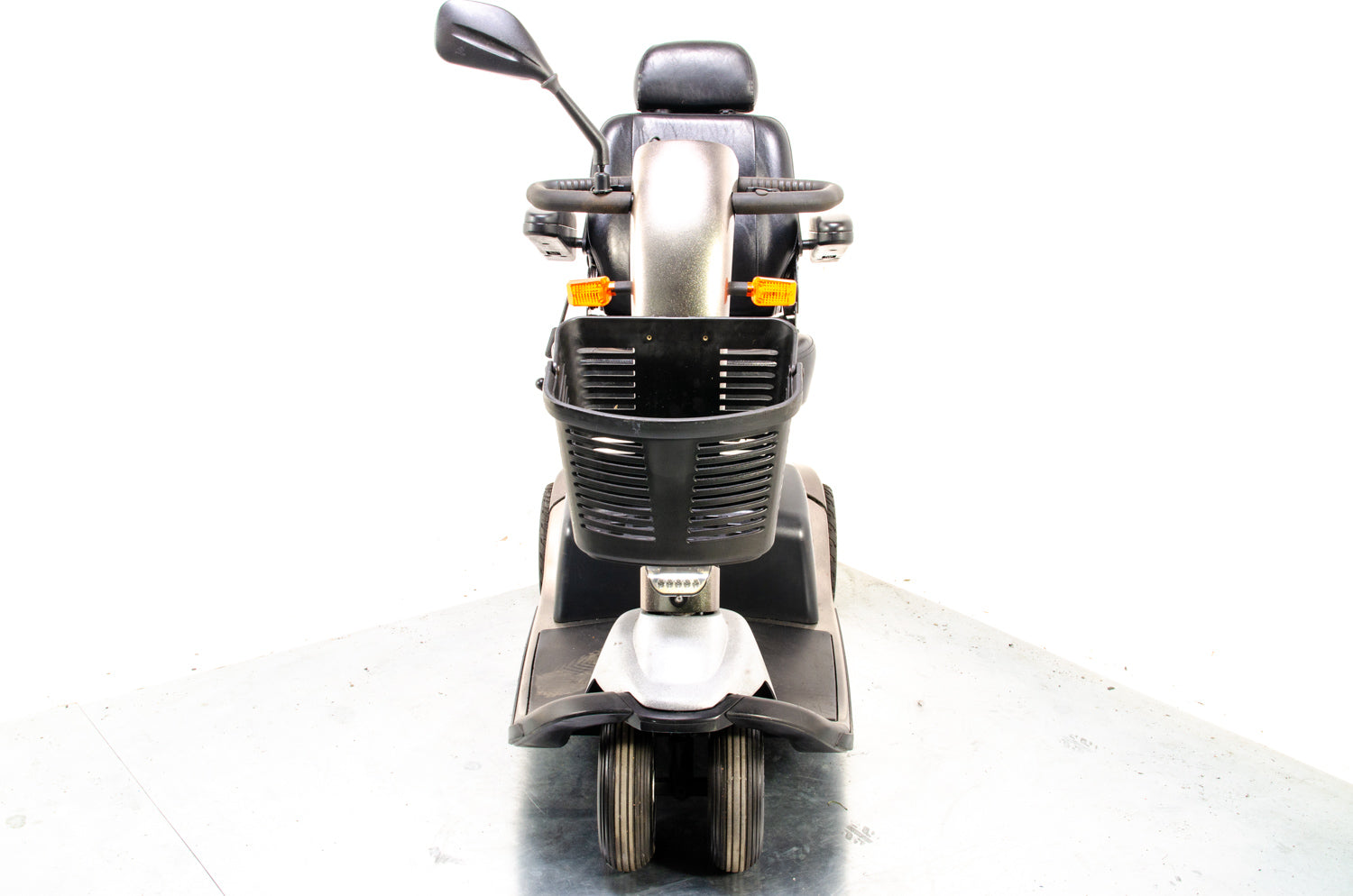 Pride Colt Twin Used Electric Mobility Scoter Transportable Trike Pavement Travel Blue 13955 Secondary image