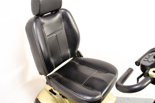 Invacare Comet Used Mobility Scooter 8mph Large All-Terrain Off-Road Comfort Gold
