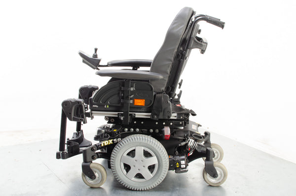 Invacare TDX SP Electric Wheelchair Powerchair Powered Riser Manual Elevating Leg Rests