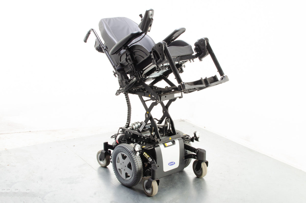 Invacare TDX SP Electric Wheelchair Powerchair Powered Riser Manual Elevating Leg Rests